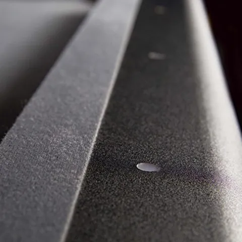 MD Sports 7.5′ Titan Drop Pocket Table with Pool Ball and Cue Stick Set Black/Silver