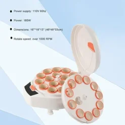 MECUTP Pool Ball Cleaner Billiard Ball Polishing Machine White