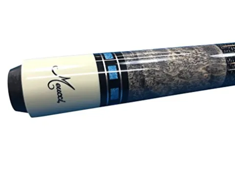 Meucci Handcrafted Billiards Pool Cue Stick w/PRO Shaft – Blue