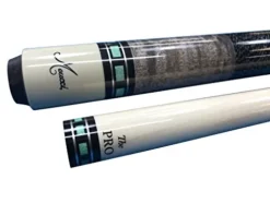 Meucci Handcrafted Billiards Pool Cue Stick PRO Shaft Green Hard CASE