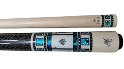 Meucci MECAS03-B Paua Casino Series Pool Cue White/Blue