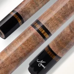 Meucci Pool Cue – All Natural Wood with Rainbow Stain