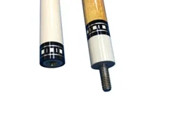 Meucci SB2-N Handcrafted Pool Cue Stick with PRO Shaft Natural Stain + Hard Case