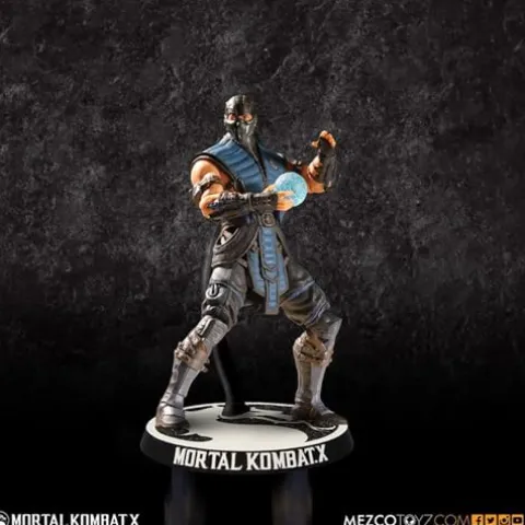 Mezco Mortal Kombat X 3.75″ Action Figure: Sub-Zero Multi-colored