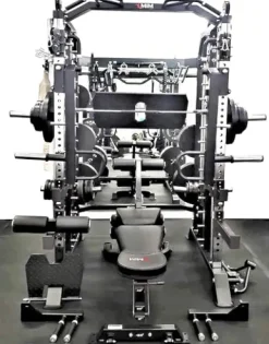 MiM USA Hercules 1001 Commercial Smith Machine and Functional Trainer Black