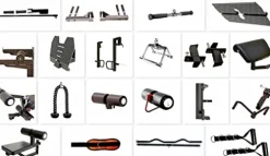 MiM USA Hercules Ex Commercial Smith Machine & Functional Trainer Black