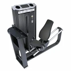 MiM USA Leg Press Hack Squat Machine Black