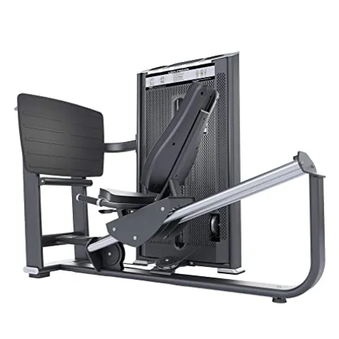 MiM USA Leg Press Hack Squat Machine Black
