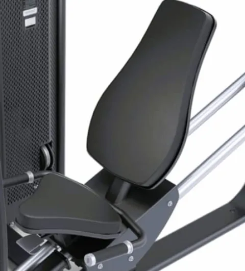 MiM USA Leg Press Hack Squat Machine Black