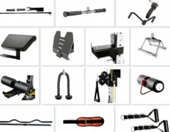 MiM USA Pro Master 1001 Smith Machine Functional Trainer Black