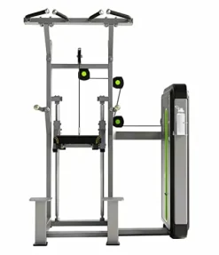 MiM USA Professional Weight Assisted Chin and Dip Machine Pearl