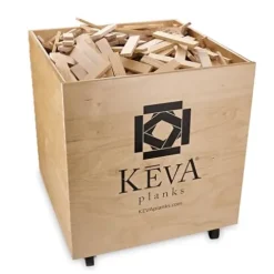 MindWare KEVA Maple 1000 Plank Set with Bin