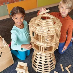 MindWare KEVA Maple 1000 Plank Set with Bin