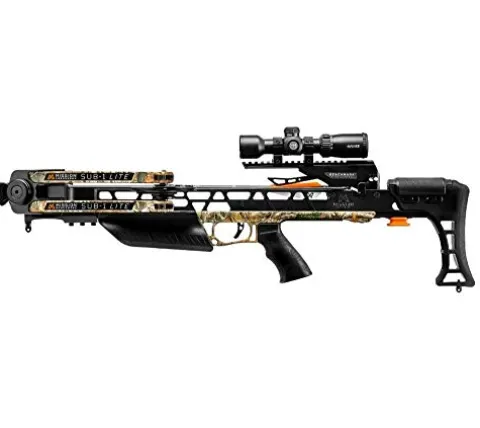 Mission Archery Sub-1 Lite 335FPS RT Edge Camo Crossbow Pro Package Camouflage