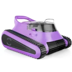 Miuedo Seauto Cordless Robotic Pool Cleaner 180W Powerful Suction Purple