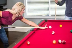 Mizerak Donovan II 8’ Billiard Table Black/Red