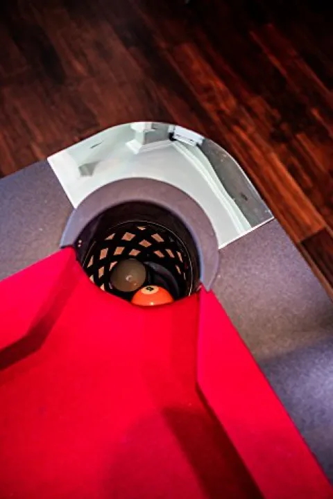 Mizerak Donovan II 8’ Billiard Table Black/Red