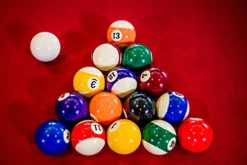 Mizerak Donovan II 8’ Billiard Table Black/Red