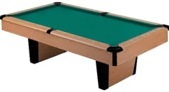Mizerak Oakwood 8-Foot Slate Billiard Table with Drop Pockets