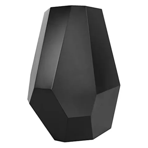 MK Designs Corten Steel Geo Outdoor Planters Black 33″ W x 33″ D x 51″ H