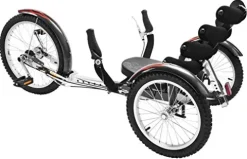 MOBO Cruiser Shift 3-Wheel Recumbent Bicycle Trike Black