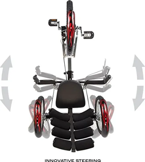 MOBO Cruiser Shift 3-Wheel Recumbent Bicycle Trike Black