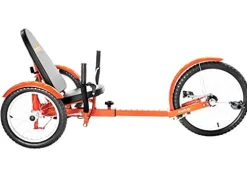MOBO Triton Pro Adult Recumbent Trike Tangerine