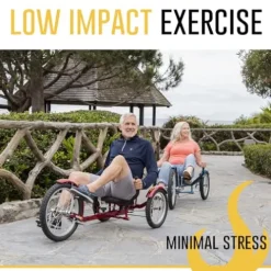 MOBO Triton Pro Adult Tricycle Orange