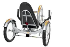 MOBO Triton Pro Recumbent Tricycle Silver