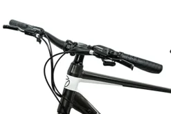 MOMODESIGN Hybrid Bike Shimano 21 Speeds with Disc Brake, 700C Anti-Puncture Wheels Gray