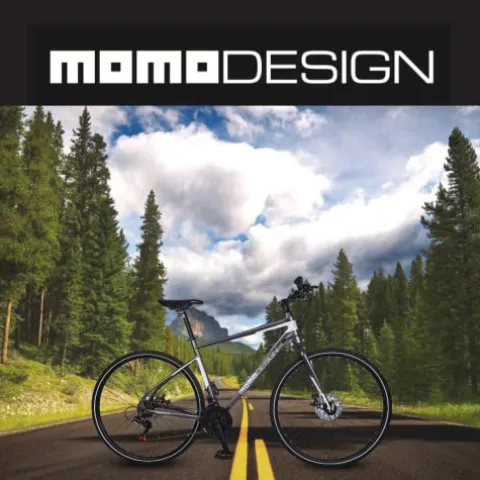 MOMODESIGN Hybrid Bike Shimano 21 Speeds with Disc Brake, 700C Anti-Puncture Wheels Gray