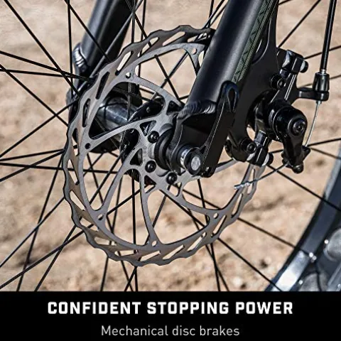 Mongoose Argus Trail Adult Fat Tire Mountain Bike Green