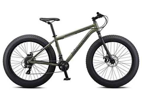 Mongoose Argus Trail Adult Fat Tire Mountain Bike Green