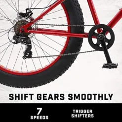 Mongoose Aztec Fat Tire Bike Red