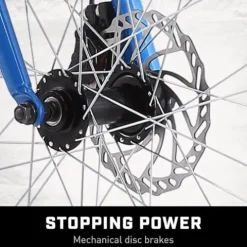 Mongoose Dolomite Fat Tire Mountain Bike 26 Inch Wheels Blue