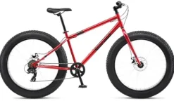 Mongoose Dolomite Fat Tire Mountain Bike Red