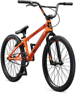 Mongoose Elite Pro BMX Race Bike 24-Inch Wheels Orange