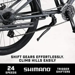 Mongoose Envoy Cargo Bike 26-Inch Grey