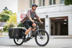 Mongoose Envoy Cargo Bike 26-Inch Grey