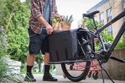 Mongoose Envoy Cargo Bike Grey 26-Inch Wheels 8-Speed Shimano Drivetrain