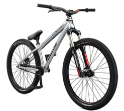 Mongoose Fireball Dirt Jump Mountain Bike 26-Inch Chrome