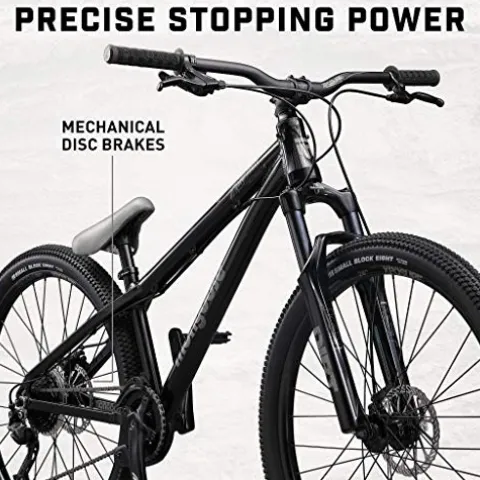 Mongoose Fireball Dirt Jump Mountain Bike Black