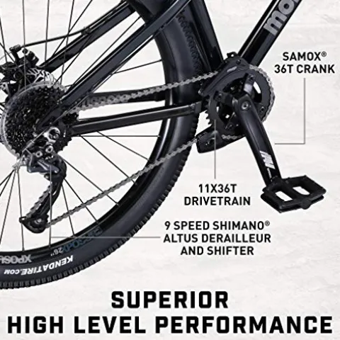 Mongoose Fireball Dirt Jump Mountain Bike Black