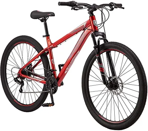 Mongoose Flatrock DX Hardtail Mountain Bike Red