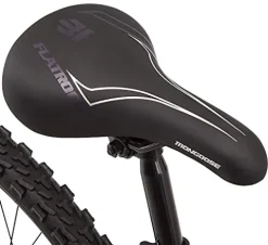 Mongoose Flatrock Womens Hardtail Mountain Bike 26-Inch Wheels 21 Speed Twist Shifters 16-Inch Lightweight Aluminum Frame Purple