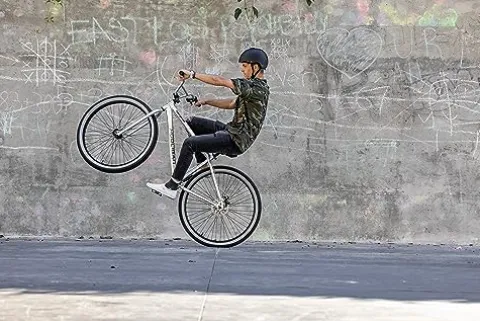 Mongoose Hooligan AL Adult BMX Bike Silver