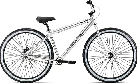 Mongoose Hooligan AL Adult BMX Bike Silver