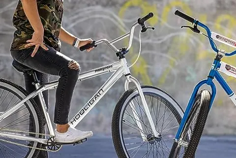 Mongoose Hooligan AL Adult BMX Bike Silver