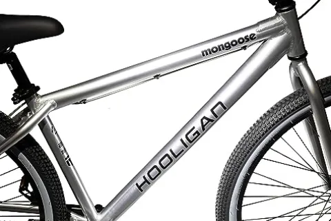 Mongoose Hooligan AL Adult BMX Bike Silver