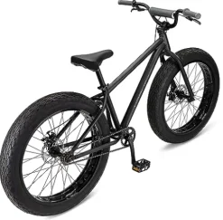 Mongoose Hooligan Fat Tire Adult BMX Bike Black